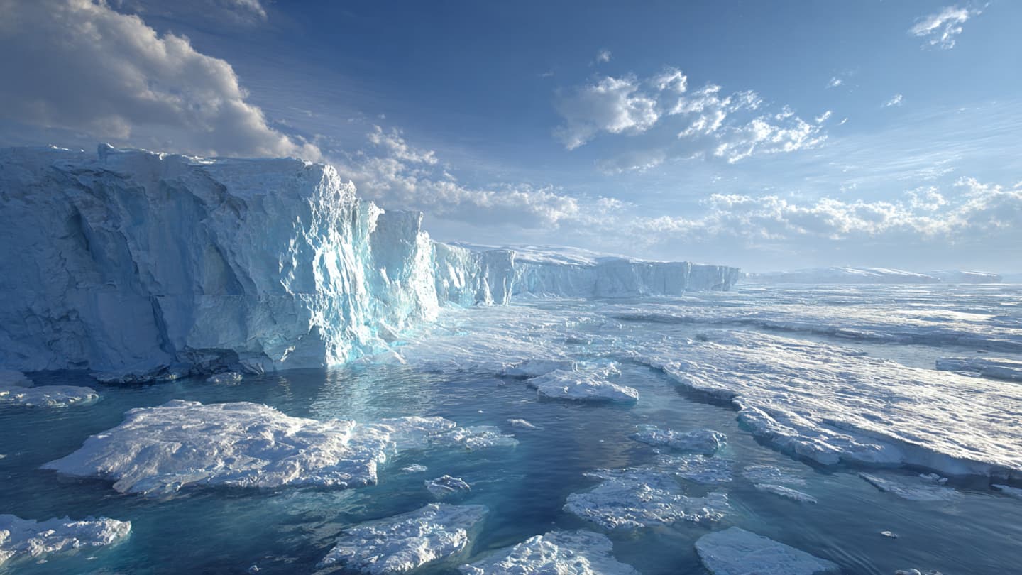 When Warm Currents Approach the Coldest Edge of the World