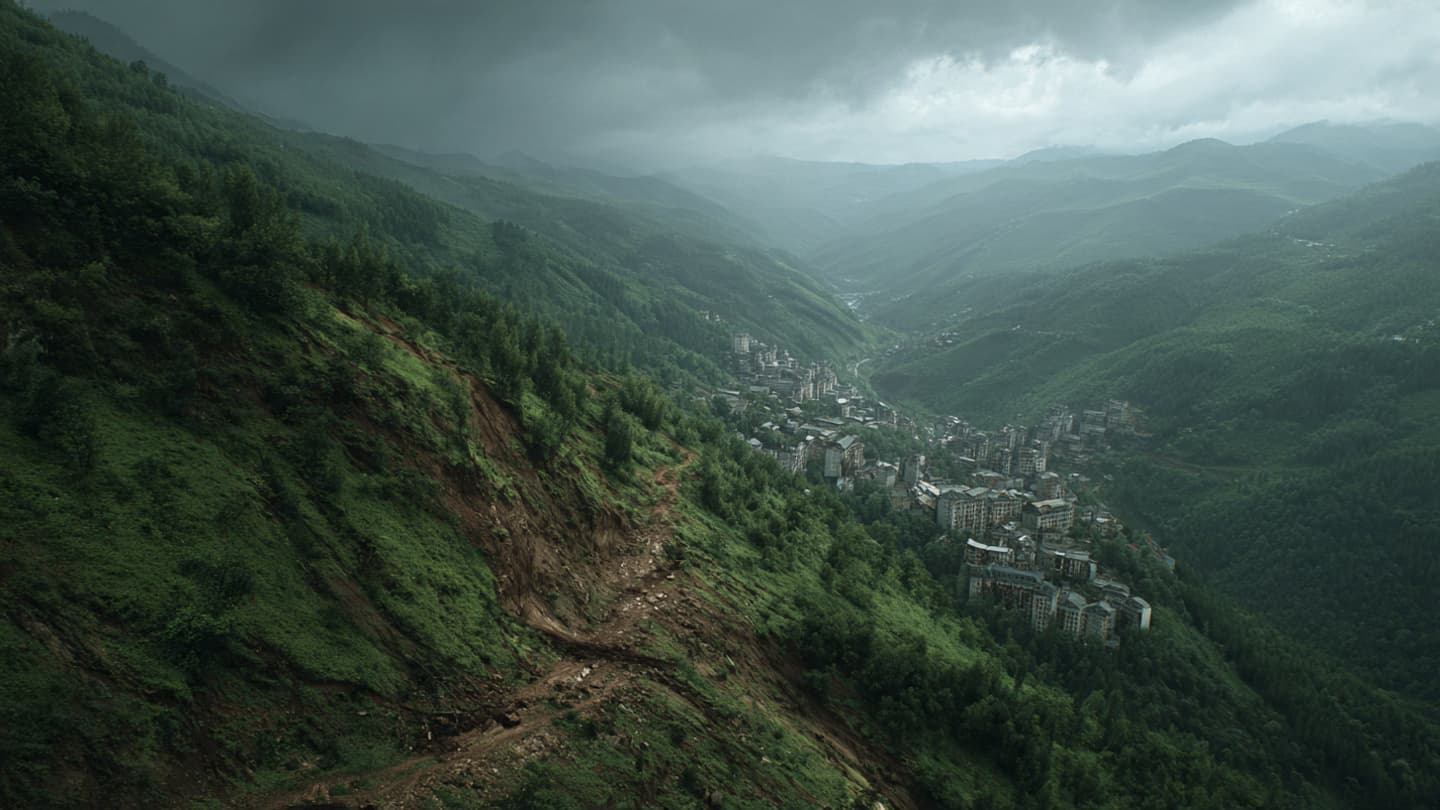 Where the Slope Surrenders to the Rain, Reflections on the Shifting Soil of the North