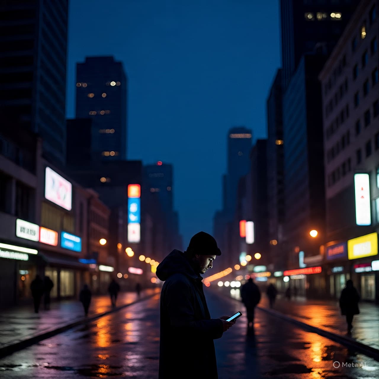 A Moment of Pause for a Social Media Persona and a Businessman