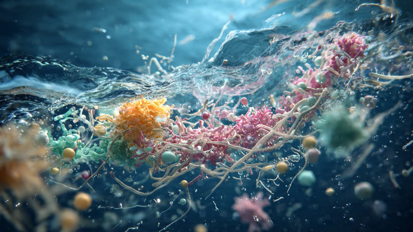 Tiny Engineered Enzymes May Help Oceans Carry Less Plastic Into the Future