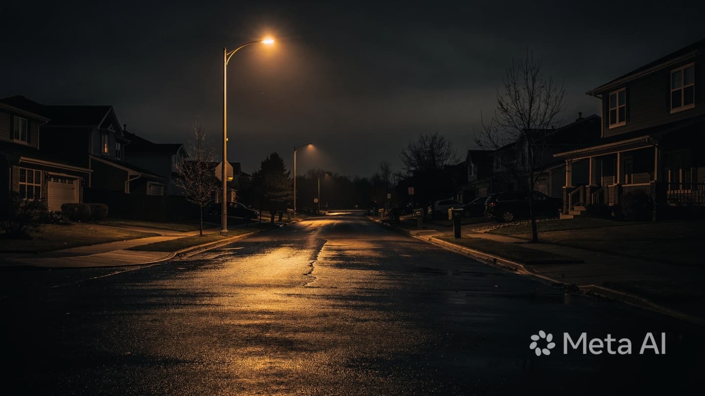 Between the Glare of the Headlight and the Sudden Silence of the Melbourne Street