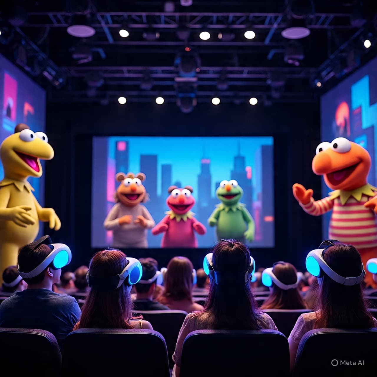 When Puppets Find New Wings: MuppetVision 3D Unfolds in the World of VR