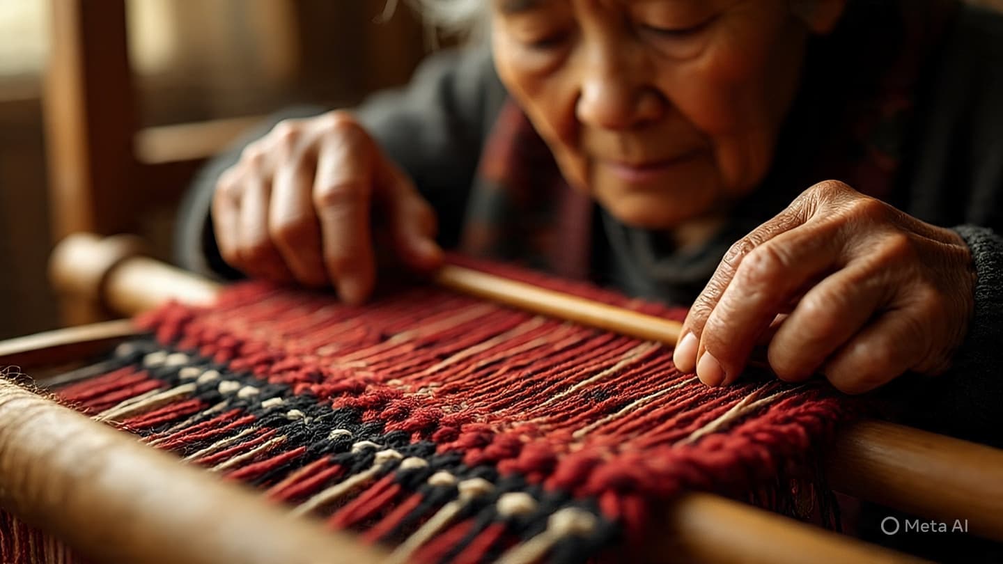 The Silent Song of the Loom: Reflections on the Mirdita Thread