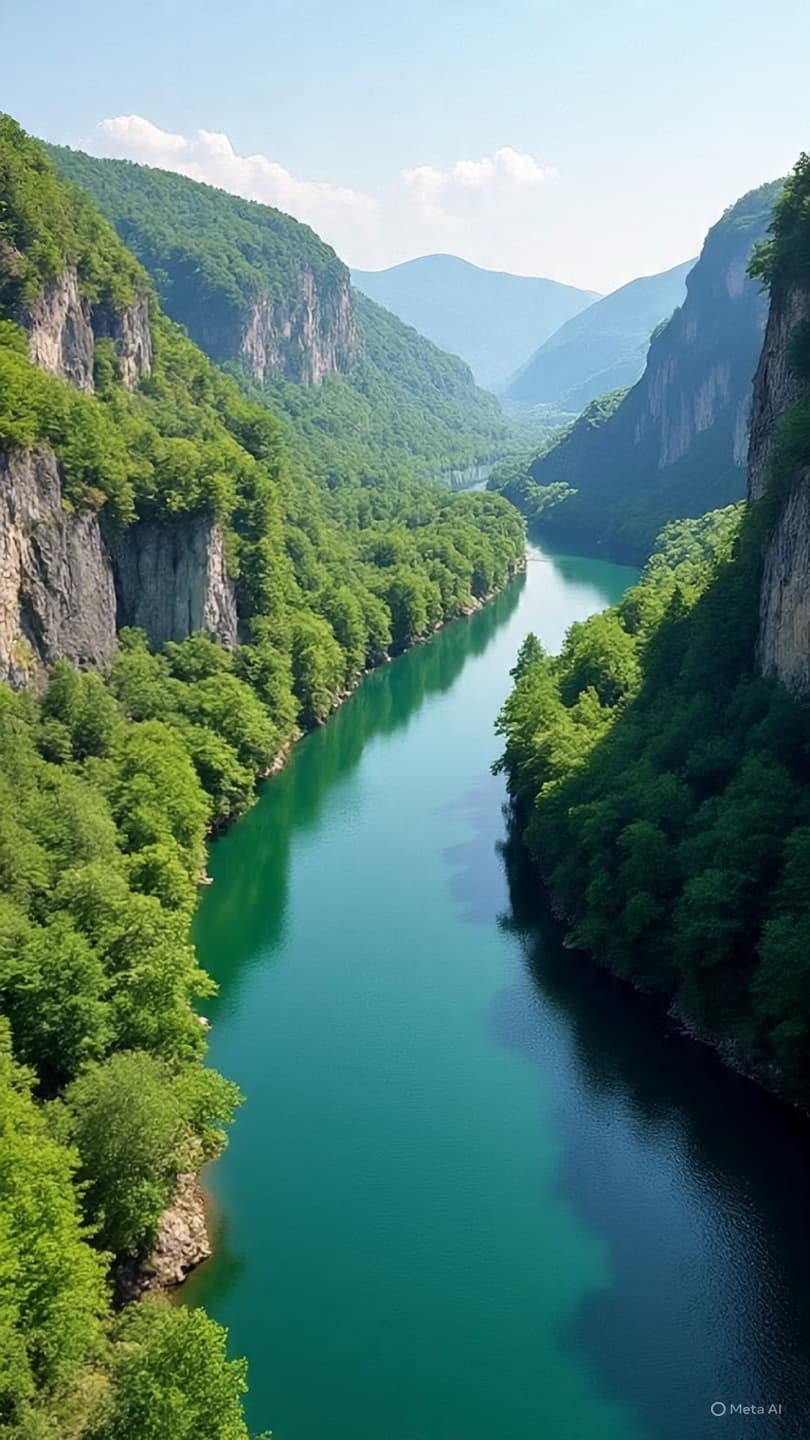 The Emerald Vein of the Balkans: A Narrative of Water, Waste, and Human Will