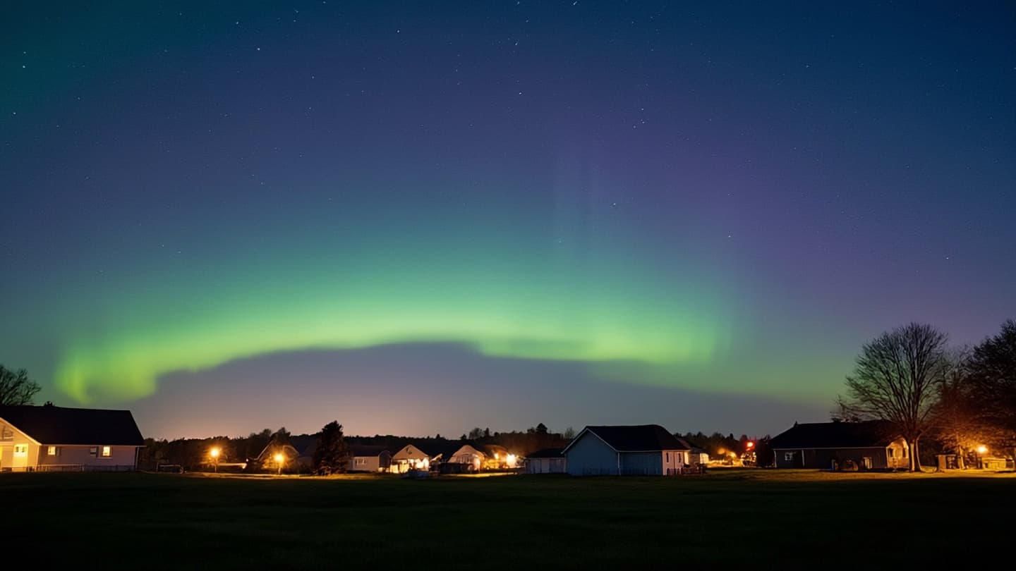 When the Northern Lights Wander, Who Gets to See the Sky Glow?