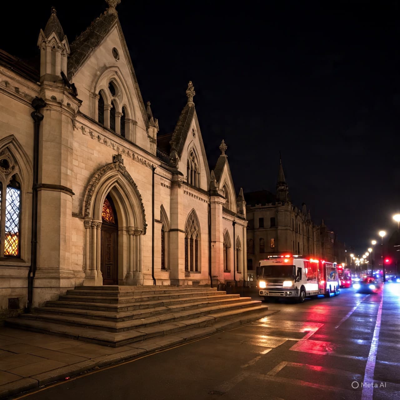 Une ville tranquille interrompue : réflexions sur le feu, la foi et la fragilité