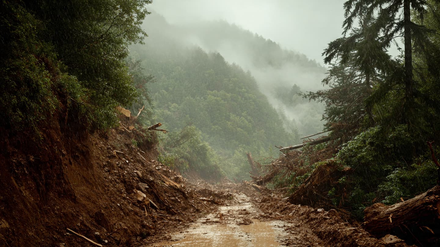 Between the High Ridge and the Broken Road: A Tale of the Moving Mountain