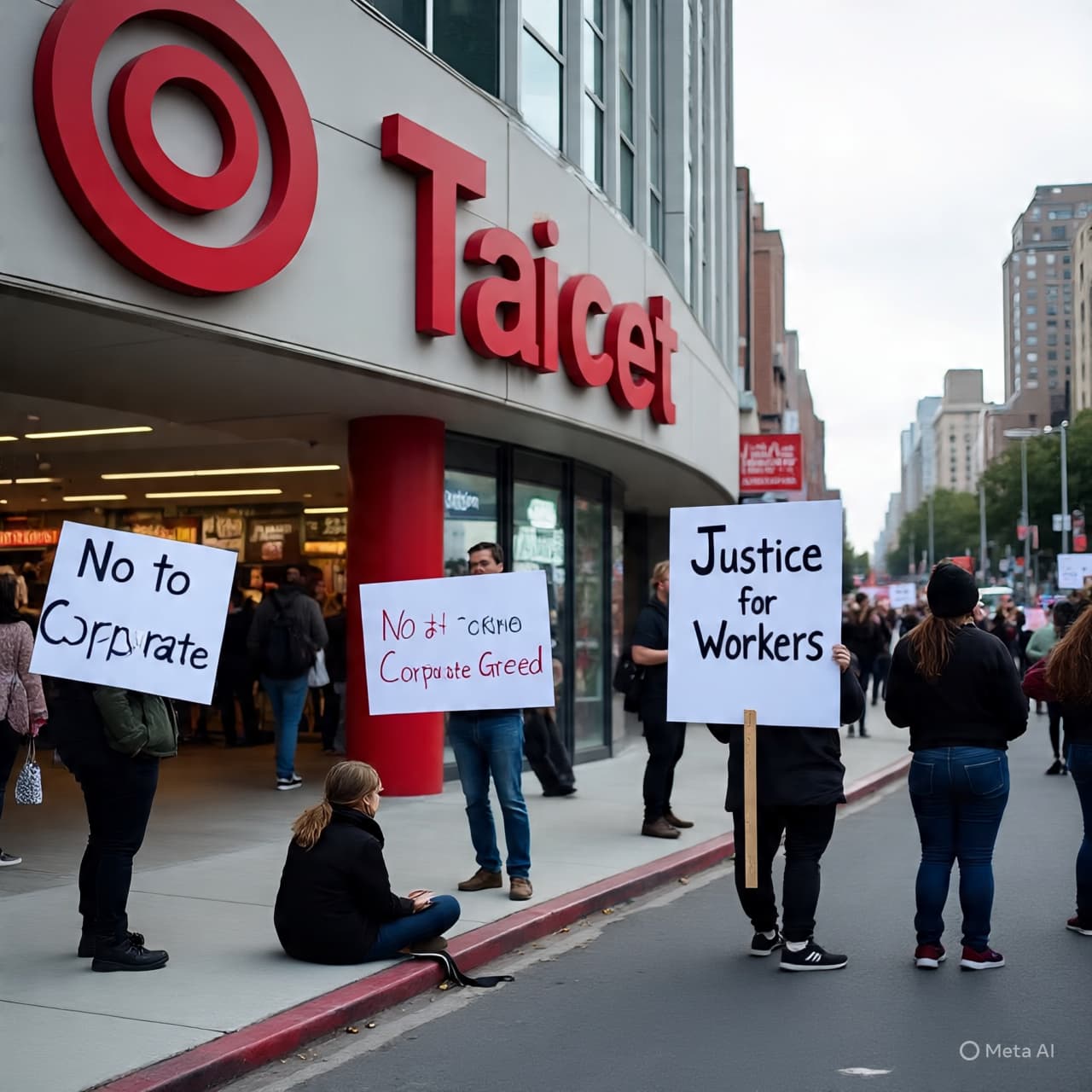 Aisles of Advocacy: Protesters Press Target on Immigration Enforcement