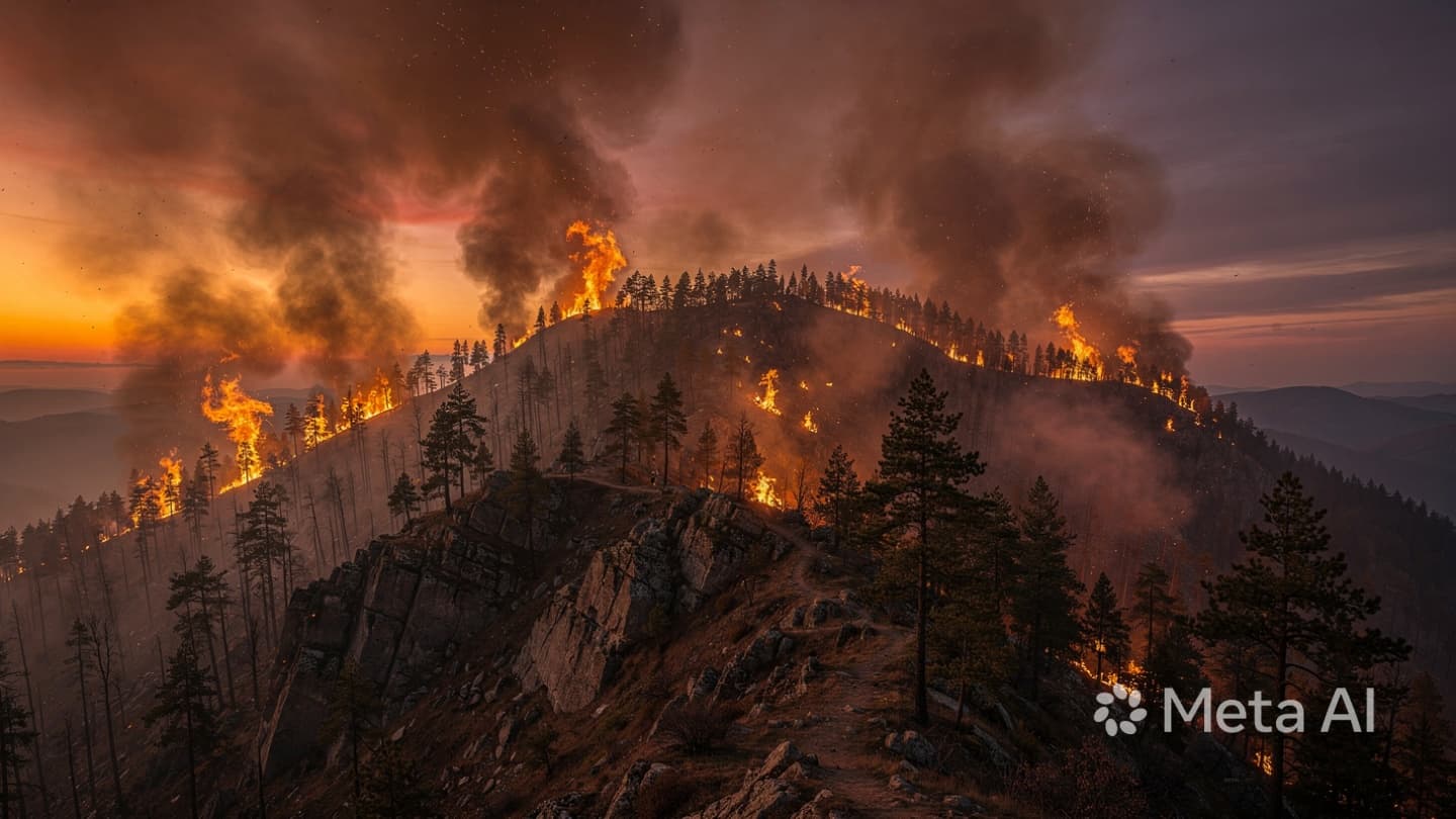 Where the Canopy Meets the Flame: Reflections on a Landscape Lost to Fire
