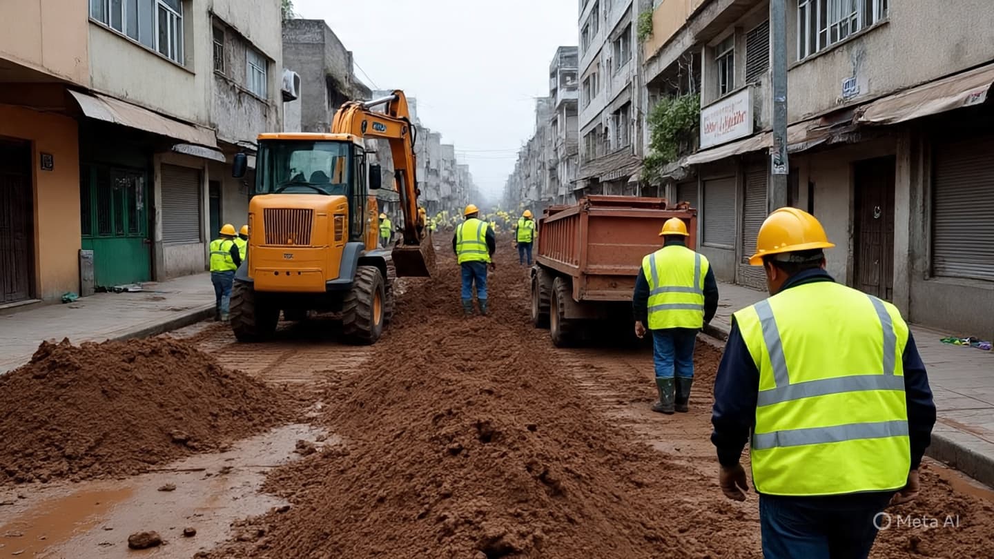 When the waters fade, how does a city begin again?