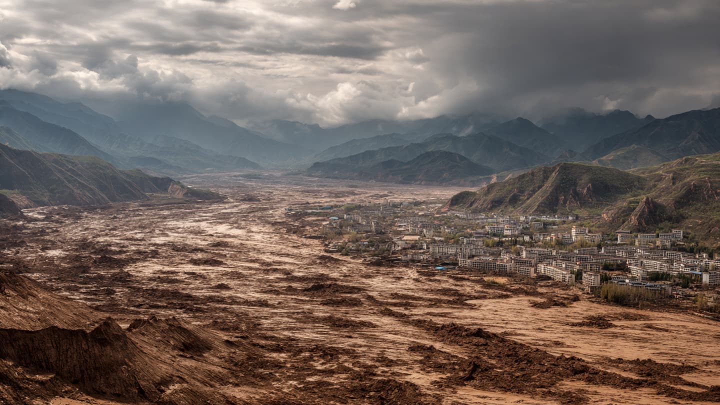 Between the Falling Water and the Thirsty Earth, Reflections on the Great Flash Flood