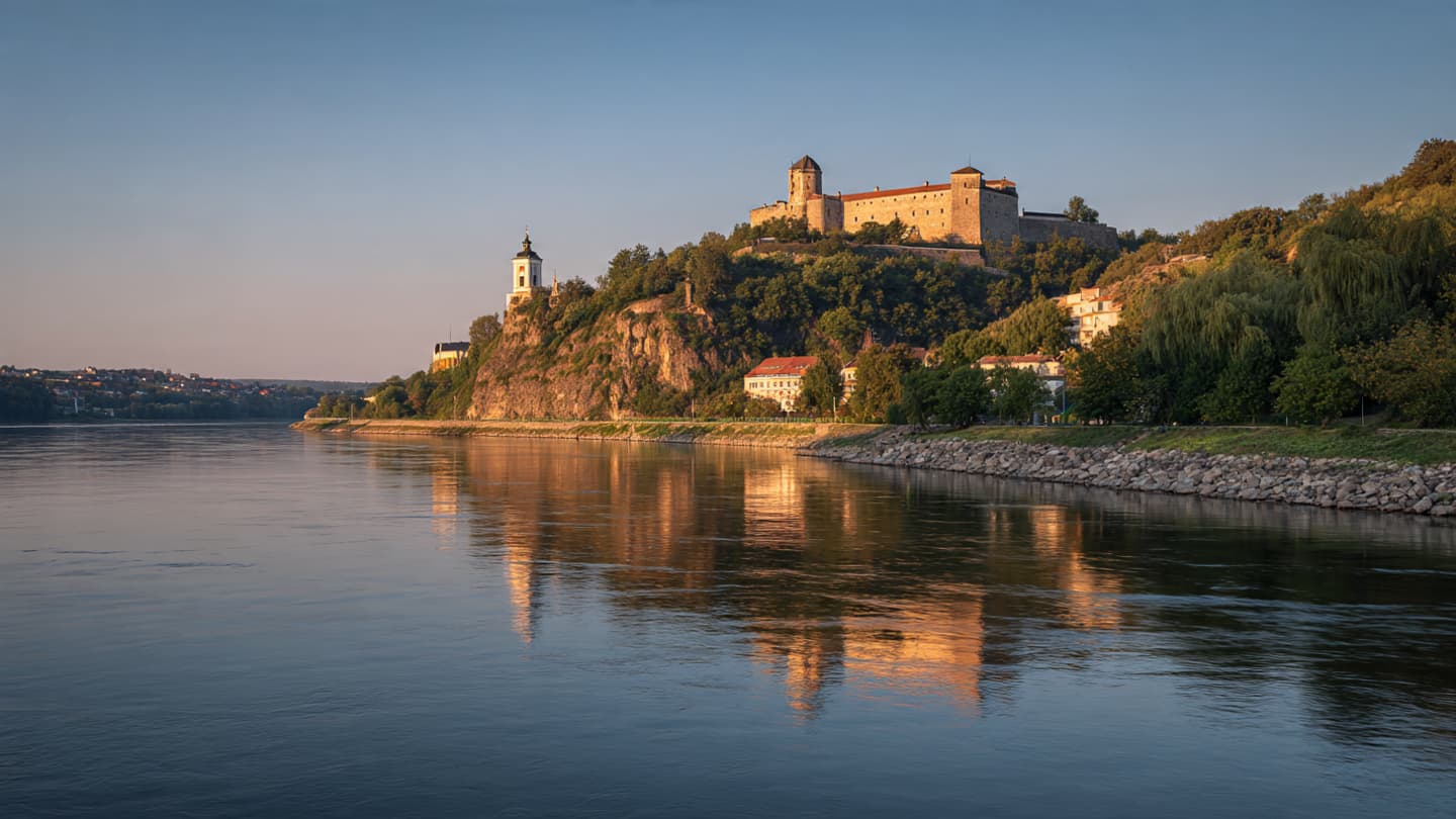 The Amber Horizon: A Narrative of Shifting Sands and Ancient Light Along the Serbian Rivers