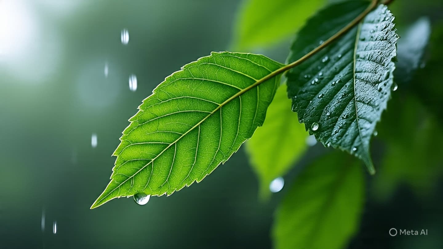 When Rain Whispers, Plants May Be Listening More Closely Than We Thought