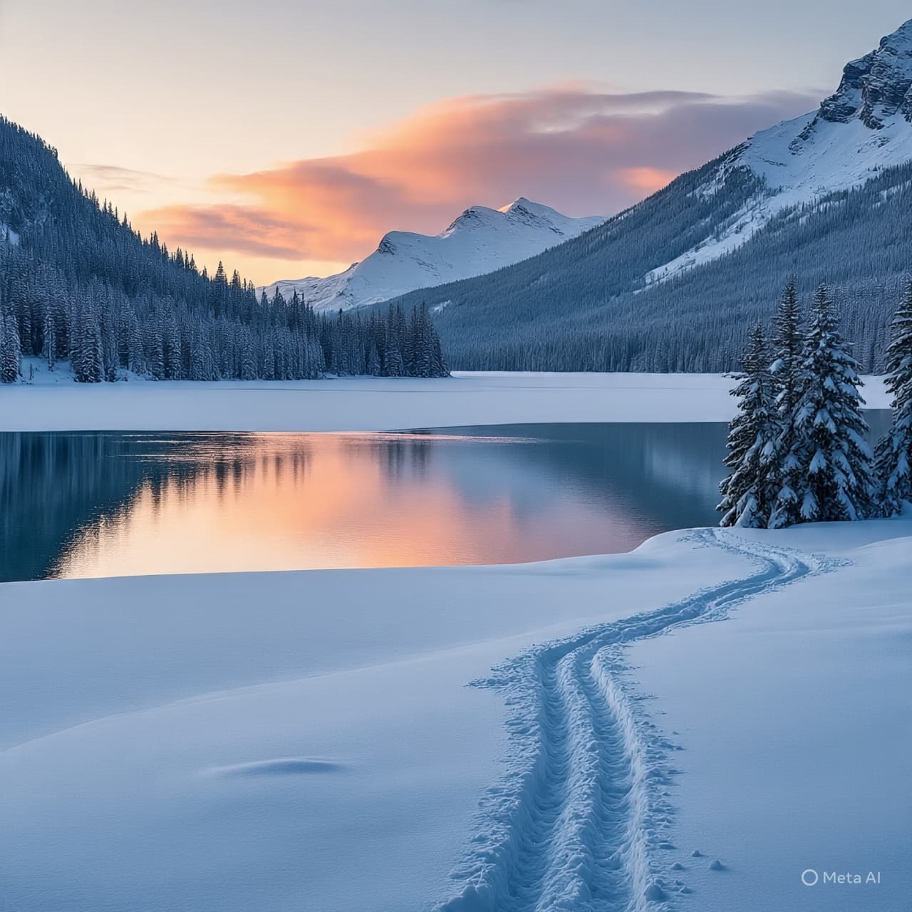 Into the Quiet Deep: When Winter’s Breath Swept a Rider Toward the Frozen Mirror