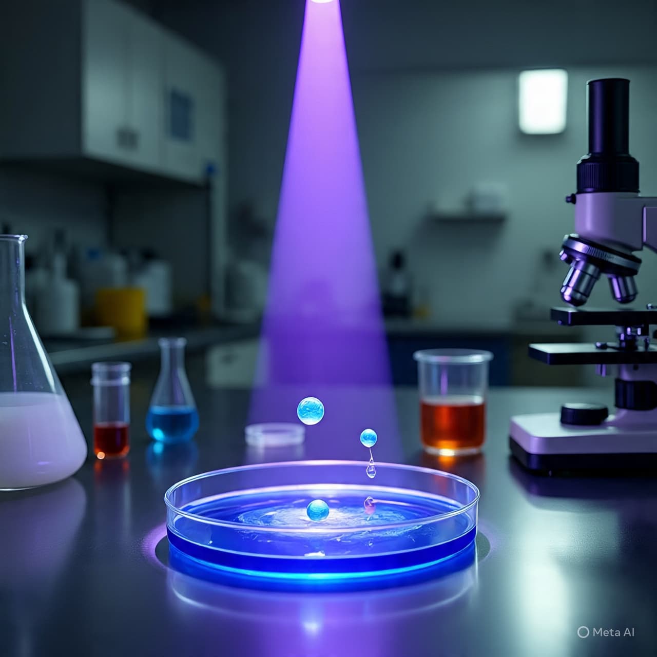 Between Light and Liquid: The Quiet Control of Molecular Droplets