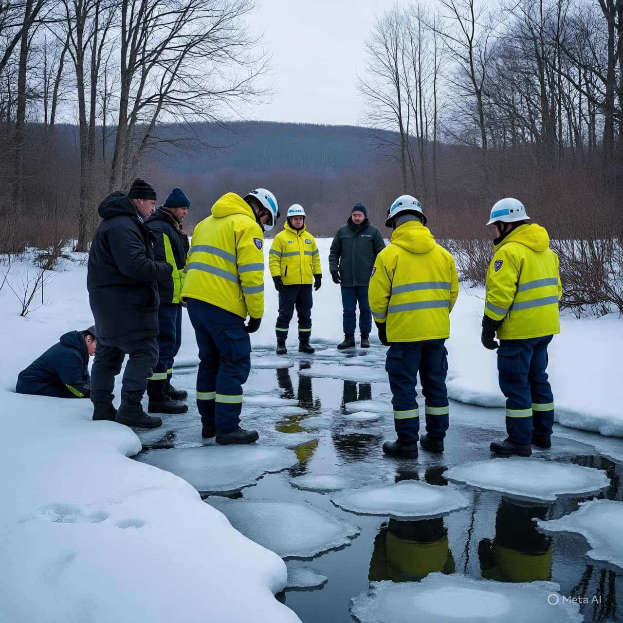 When Children’s Laughter Meets Frozen Water: Reflections on Fragile Moments in Deep Cold