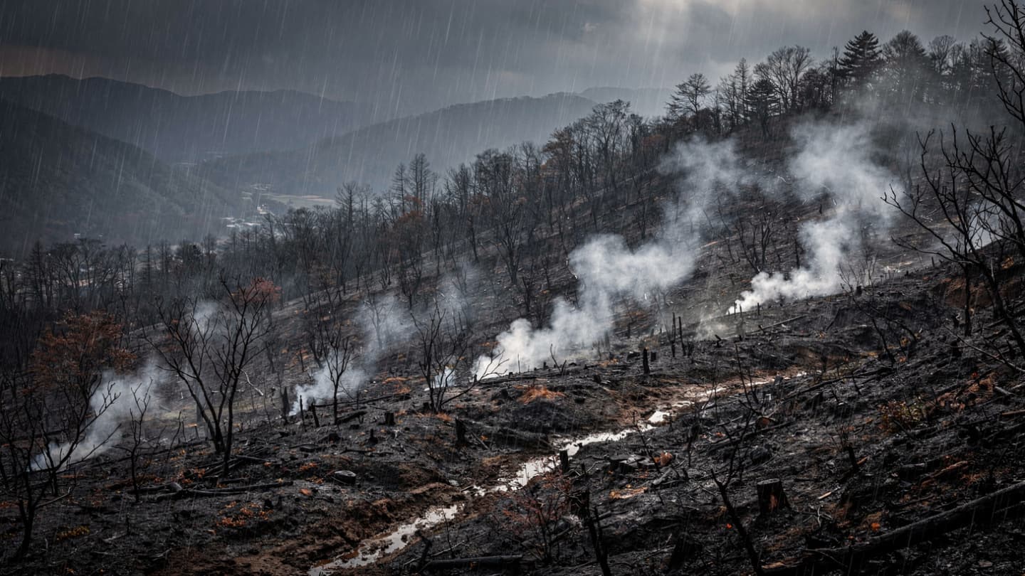 When the Mountain Breathes Again: The Quiet End of the 11-Day Blaze