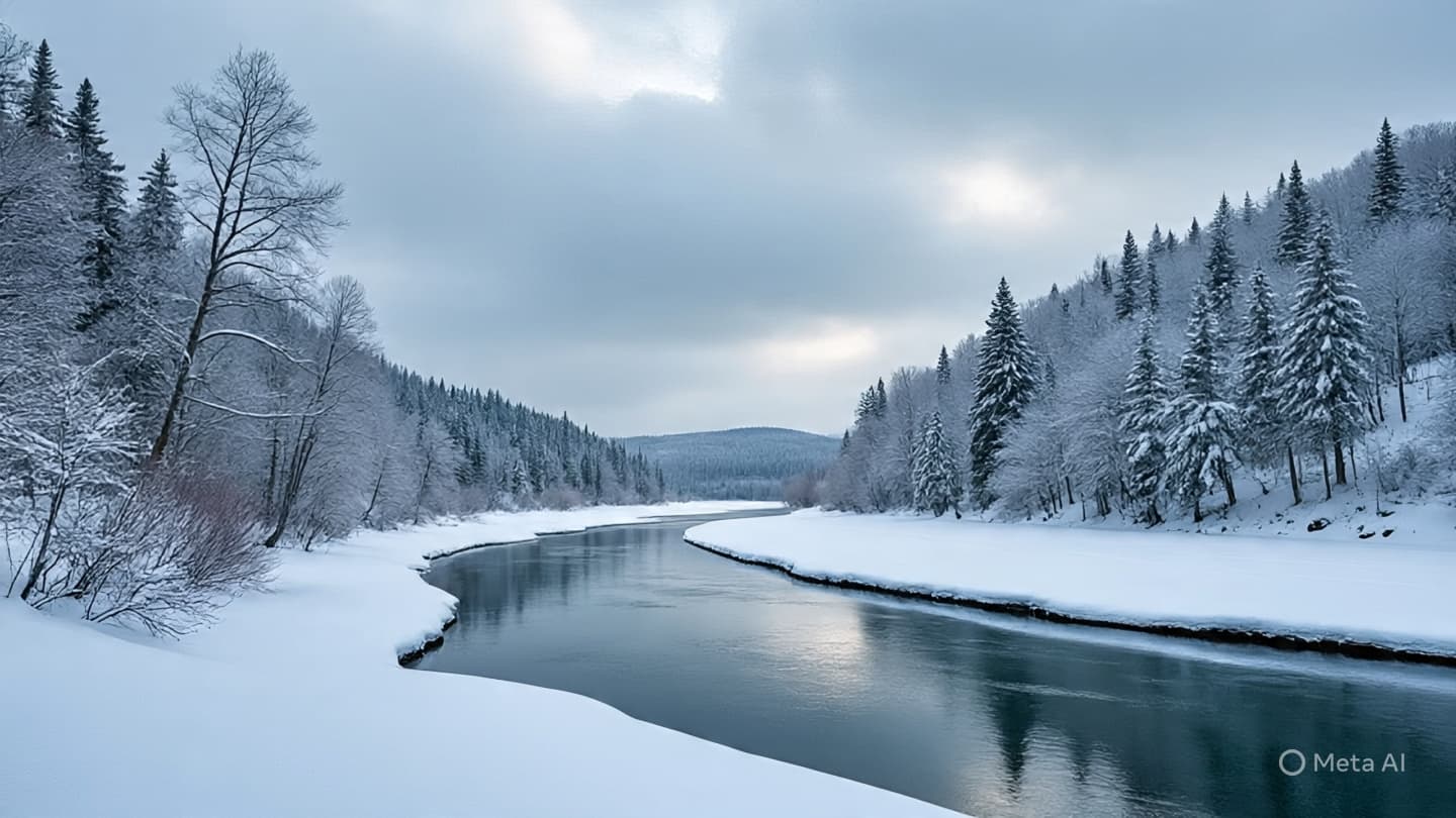 A Season Out of Step: Snow Returns as Flood Fears Quietly Grow