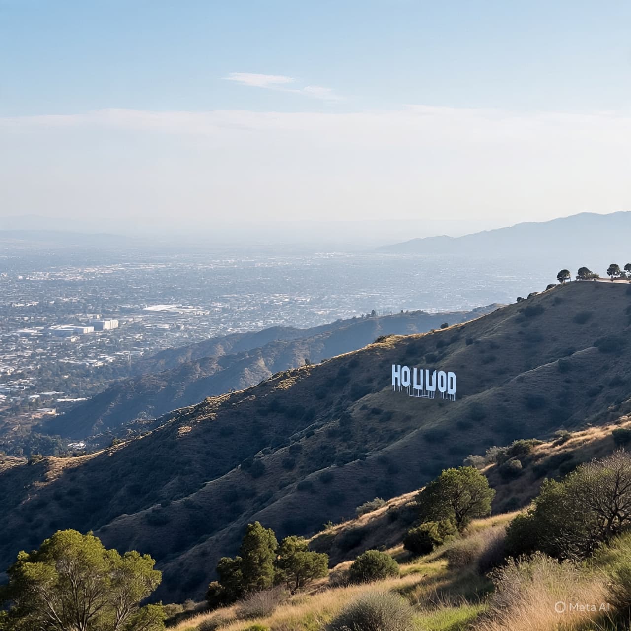 Above the Letters and Below the Law: A Moment of Stillness at the Hollywood Hills