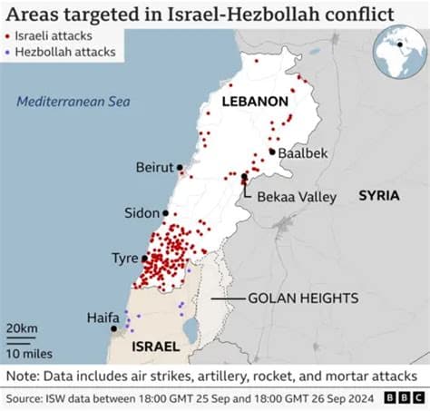 Over 2,000 Lives Lost in Israeli Strikes During Lebanon-Israel War, Health Officials Report