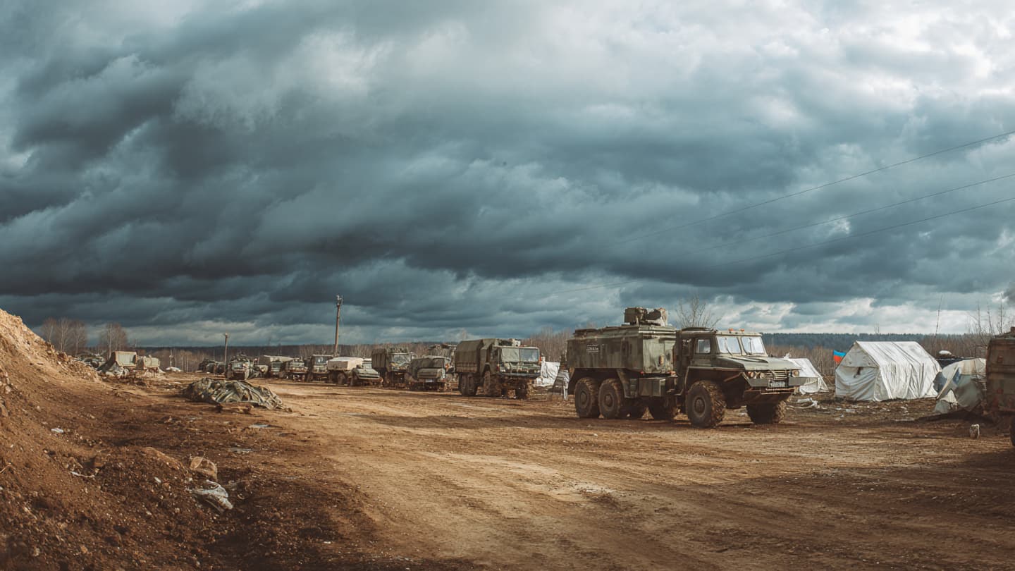A Brief Silence Emerges Across a War-Weary Landscape