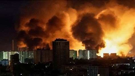 Russia Pounds Ukraine in Massive Air Attack, Killing 1