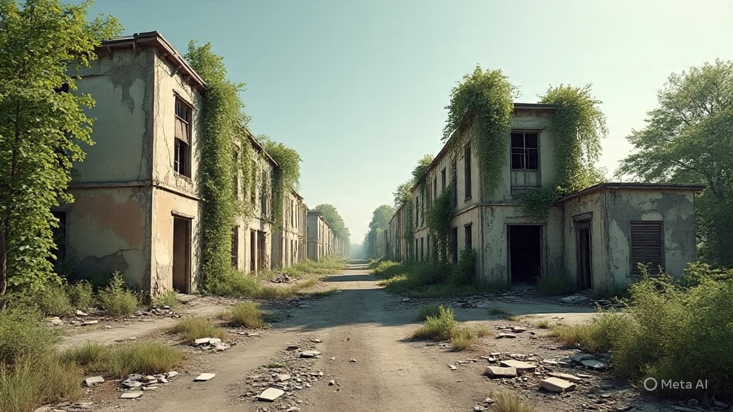 When Time Stands Still, What Does an Empty City Remember?