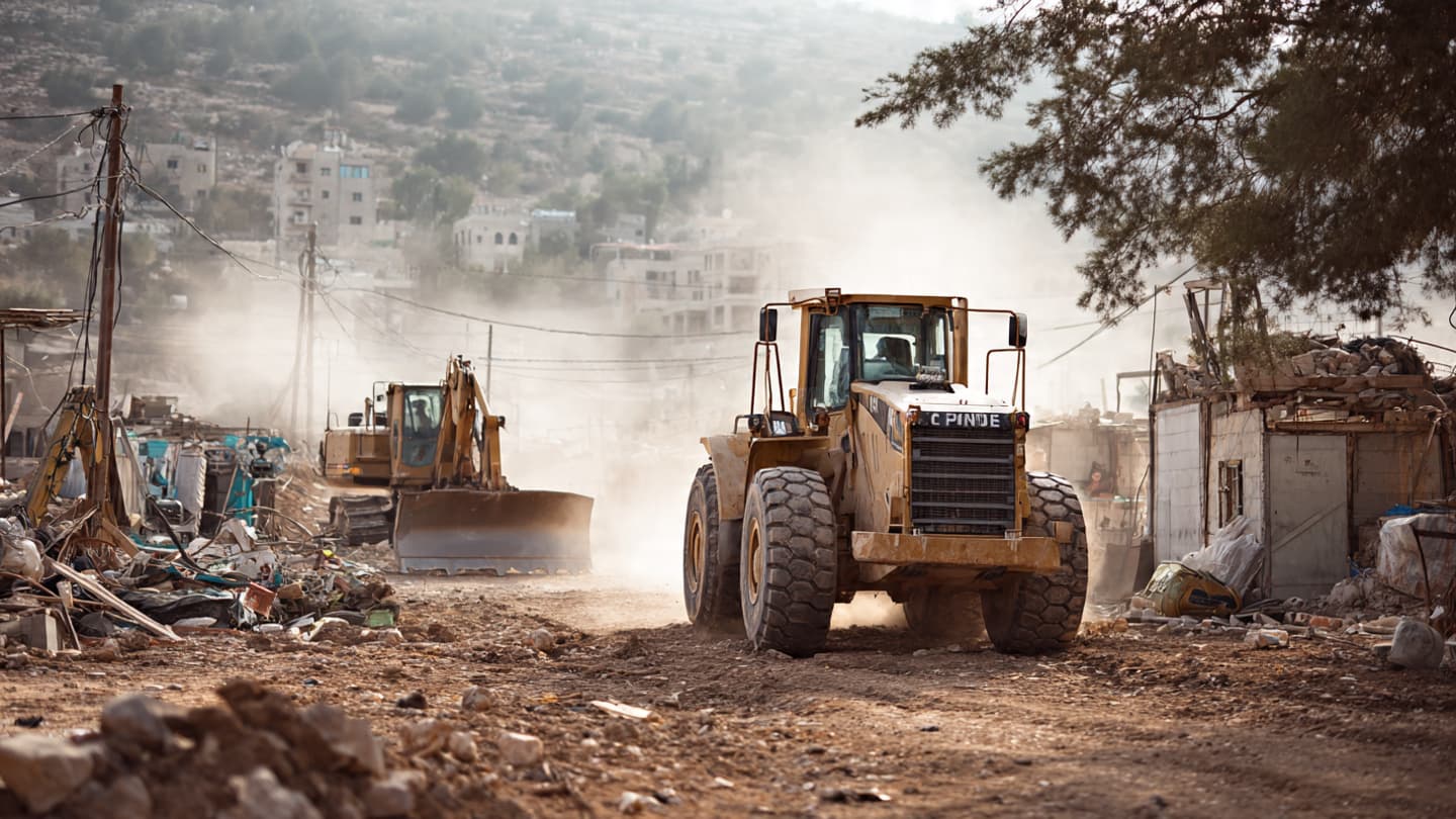 Demolition and Development Collided Again in the West Bank Landscape