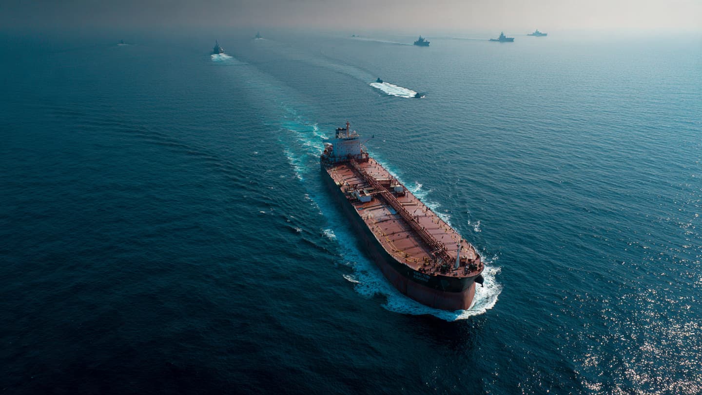 Through Narrow Waters, a Chinese Supertanker Tests the Limits of a Divided Gulf