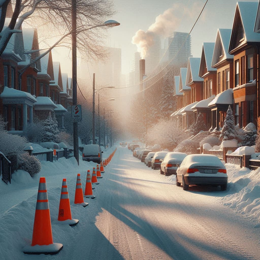Between Snow and Spades: The Unseen Rules of Public Street Parking