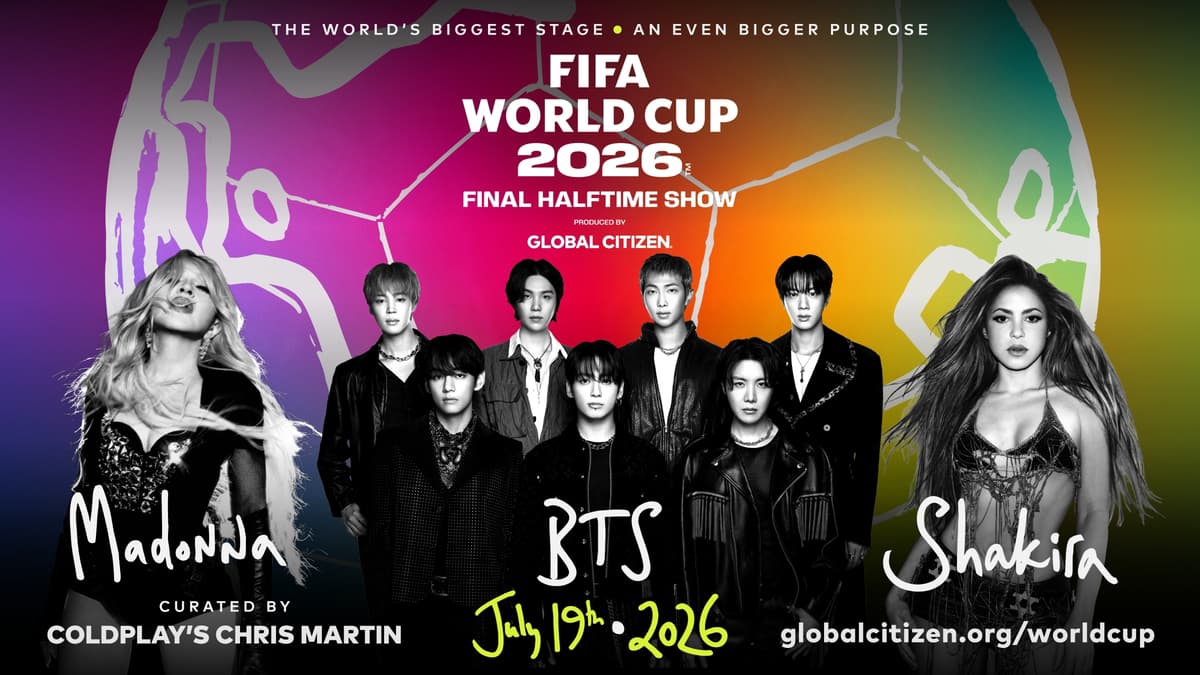 World Cup Half-Time Show: Madonna, Shakira, and K-pop's BTS to Headline