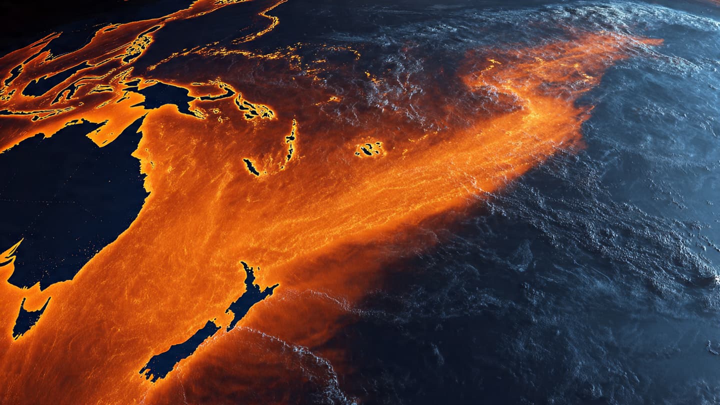 Between the Warming Ocean and the Frosty Night, Navigating the Rhythms of the Pacific Core