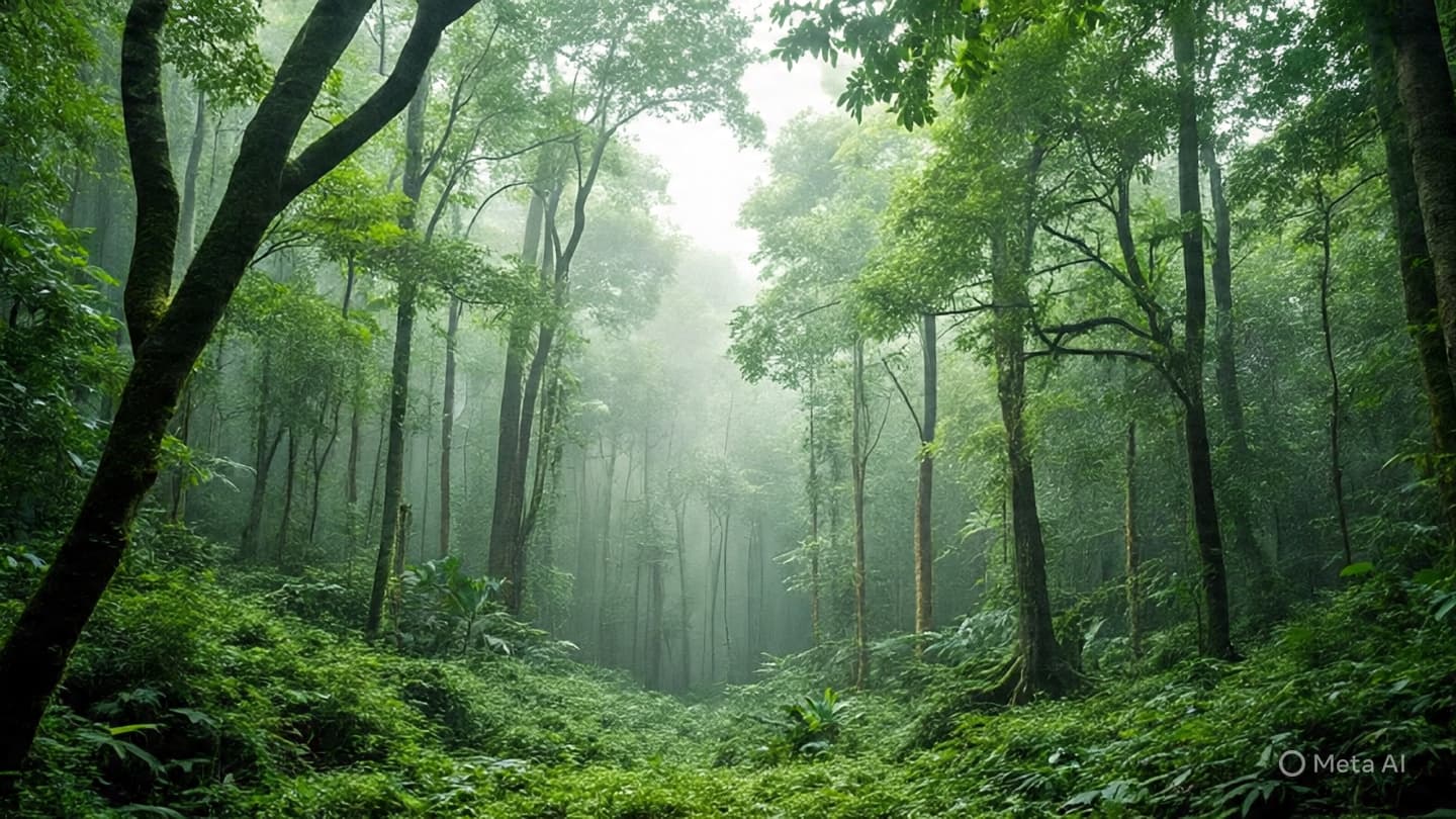 When the Forest Breathes in Peace: Reflections on the Earth’s Shield