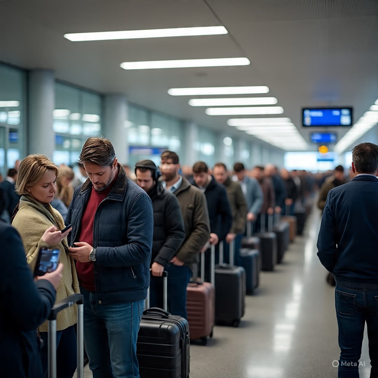 The Rhythm of Delay: Patience and Uncertainty Across America’s Airports
