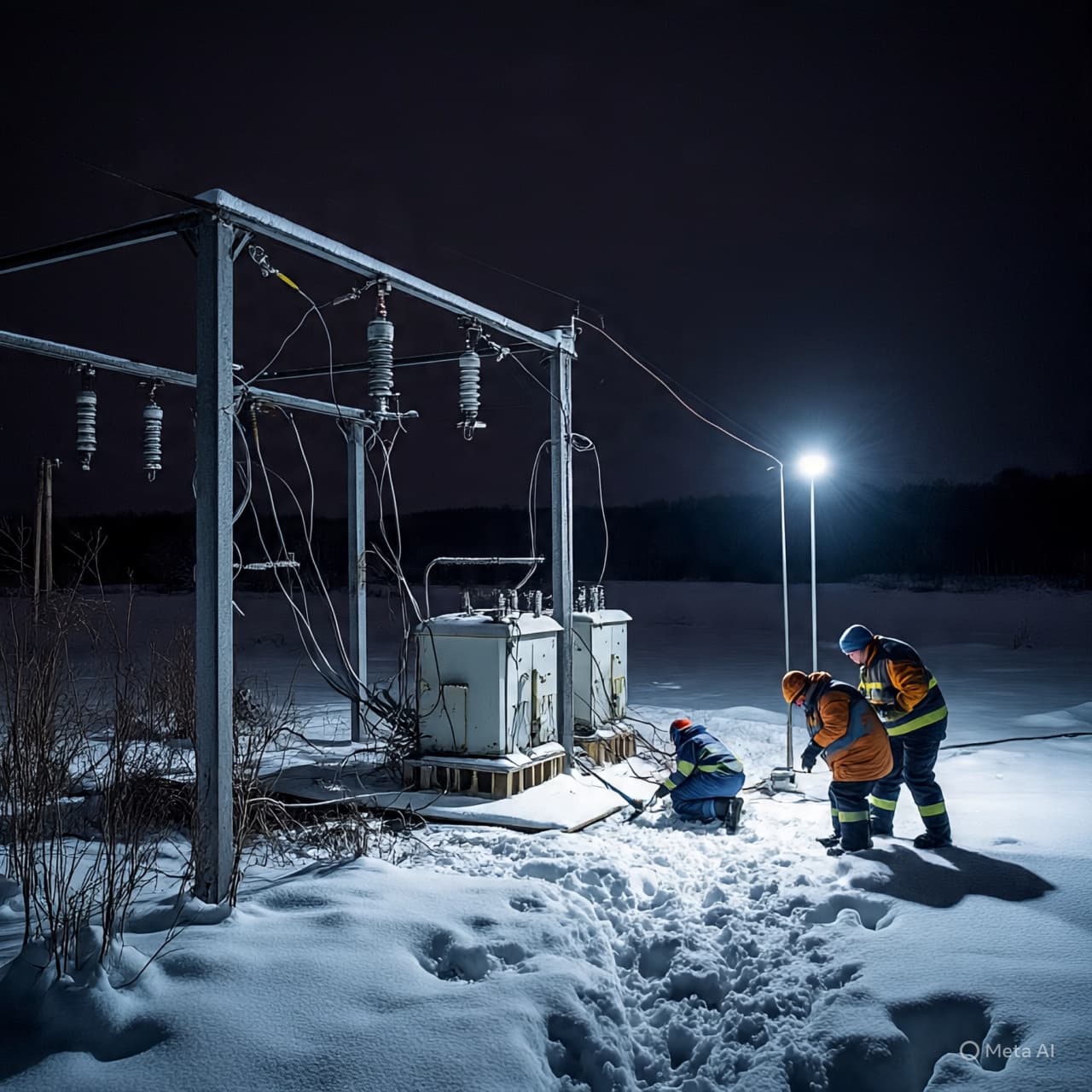 Warmth in the Cold, Flicker Against Silence: Ukraine’s Fight for Power