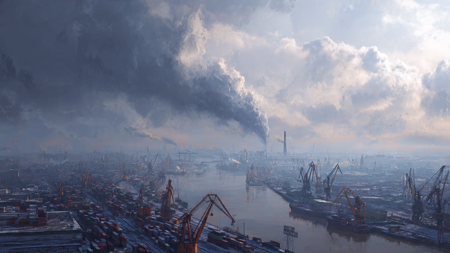 Where Industry Meets the Abandoned Wind: The Slow Burn of History Within an Empty Warehouse