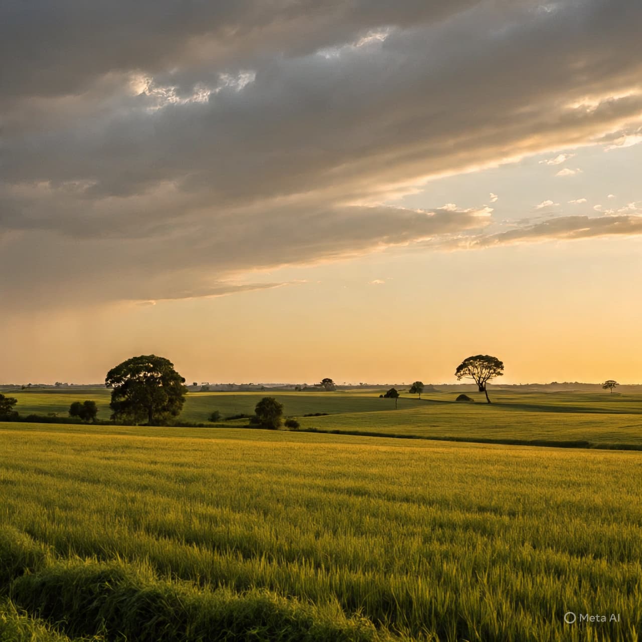 Between Hot Days and Coming Rain, a Quiet Pause Over the State