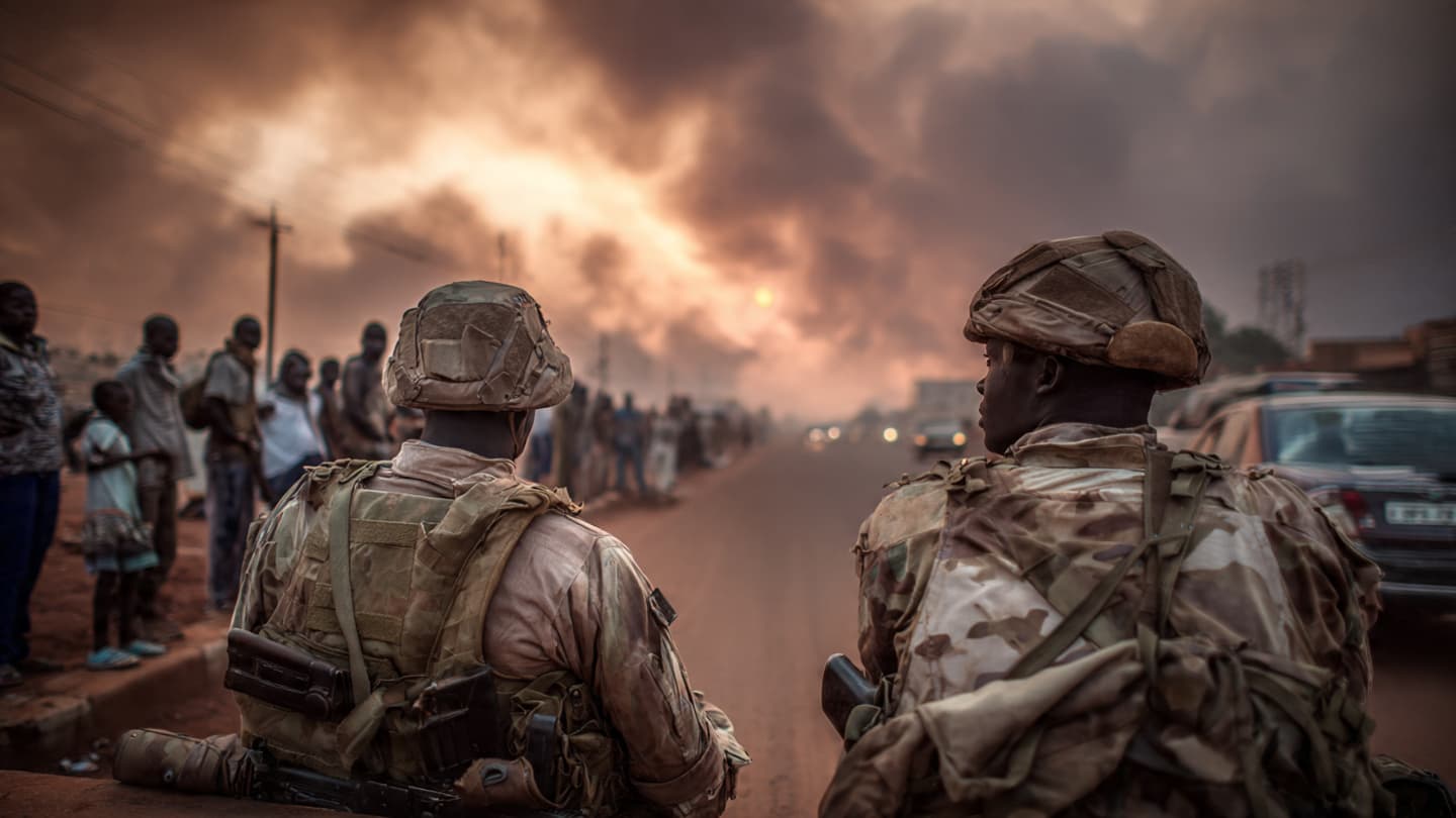 A Nation Woke to Gunfire on Several Horizons