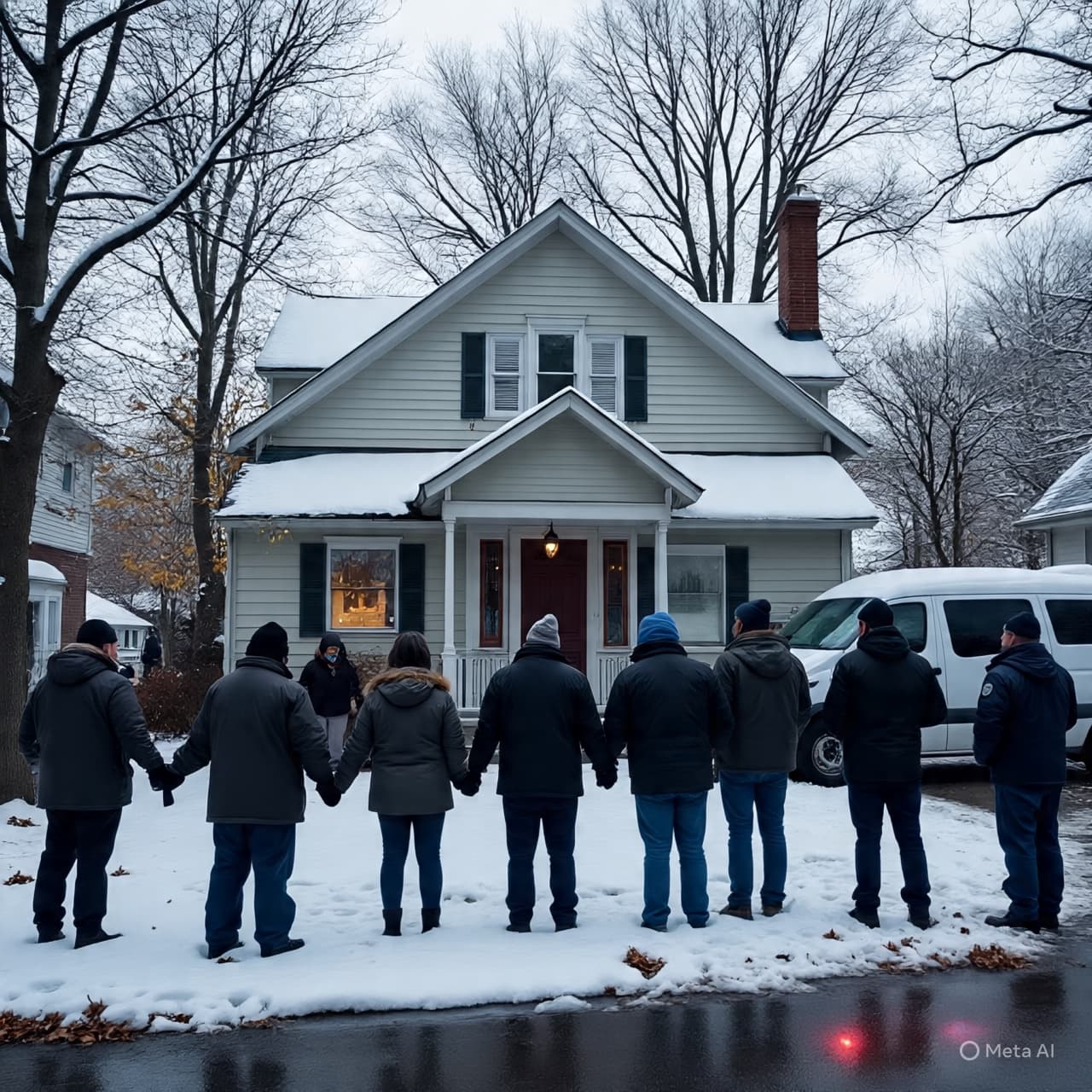 In the Space Between Enforcement and Resistance: The Long Day of Protest Outside a South Burlington Home