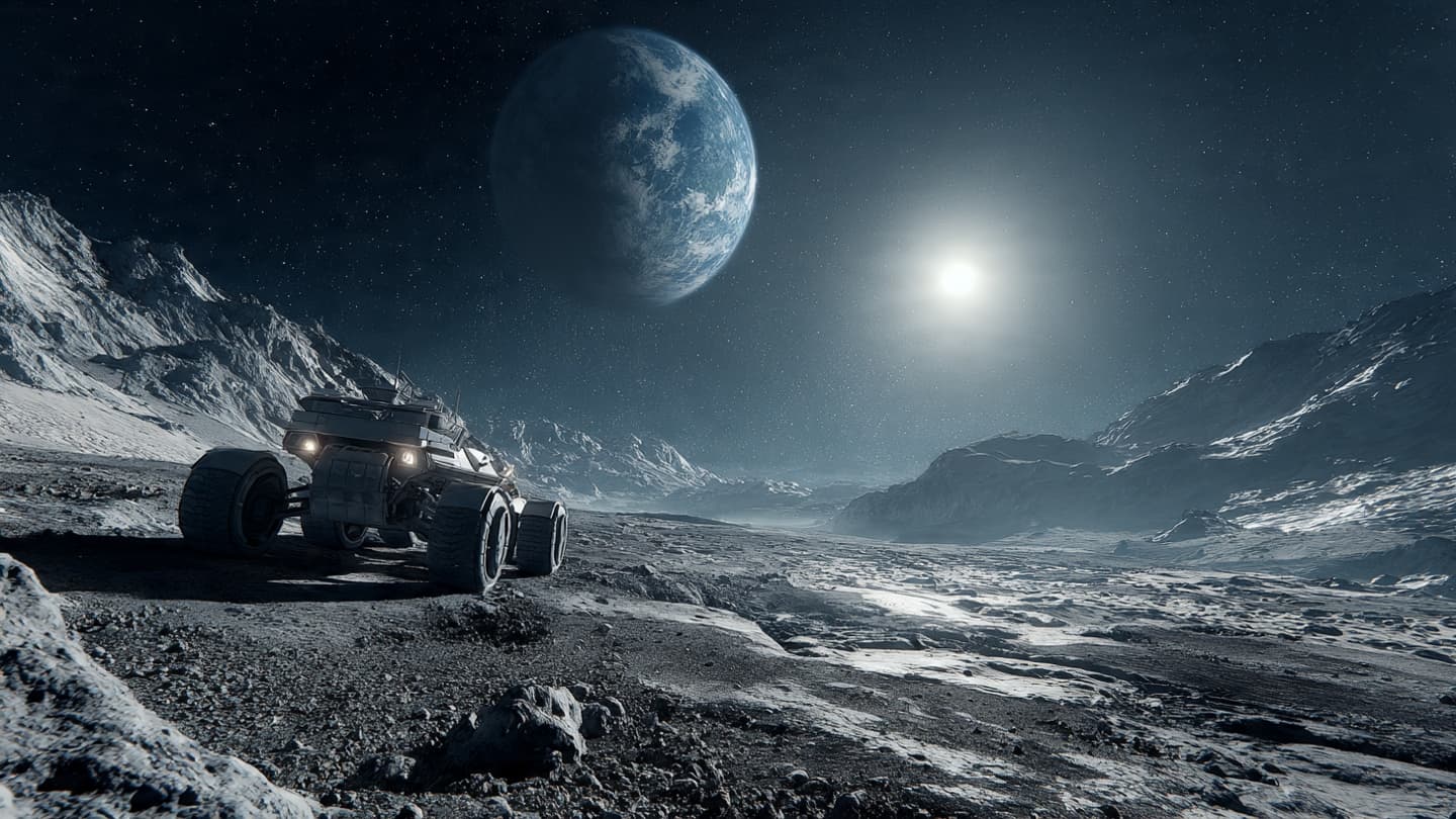 On the Silent Surface of the Moon, New Machines Prepare to Wander