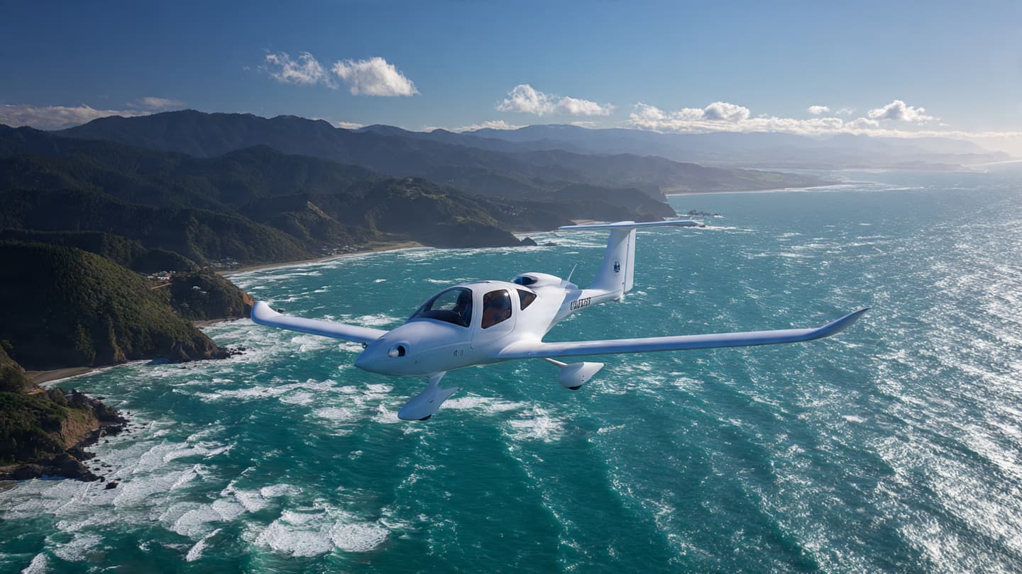 Of Wings And Salted Winds: The Quiet Flight Of An Electric Plane Across The Strait