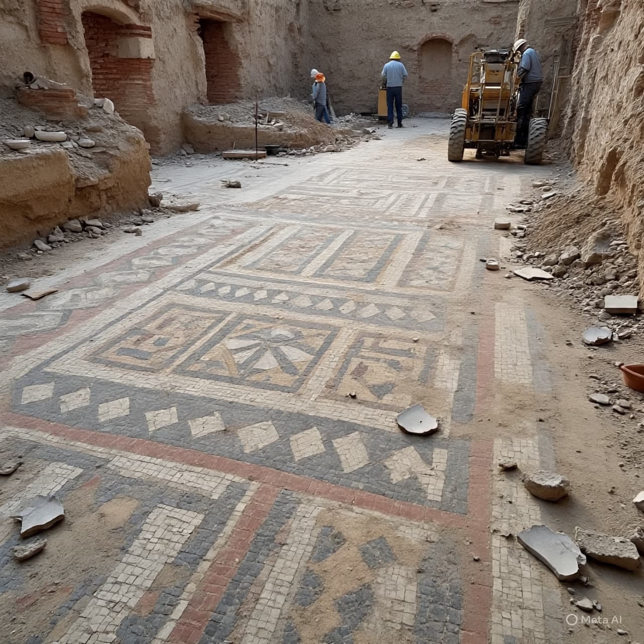 The Quiet Passage of Time: When Mosaics Emerge From Beneath the Soil of Ancient Niš