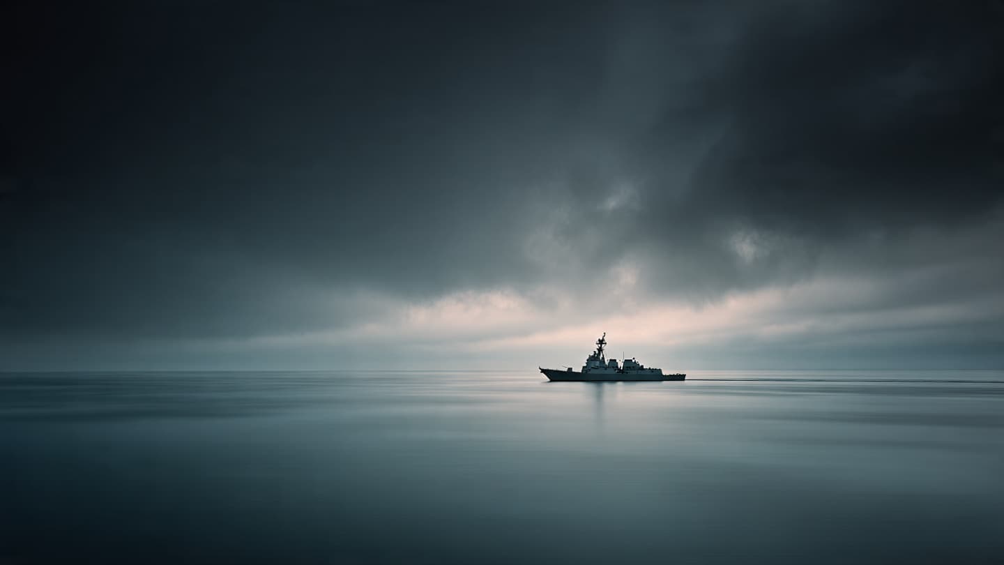 When the Engines Fade: The Profound Stillness of a Warship Adrift in the Indo-Pacific Deep