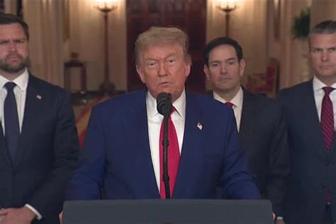 Trump Says Iran Will Be Bombed at a ‘Much Higher Level’ If It Doesn’t Agree to Peace Deal