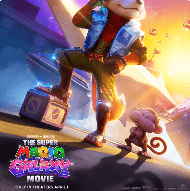 Fox McCloud formará parte de Super Mario Galaxy: Movie