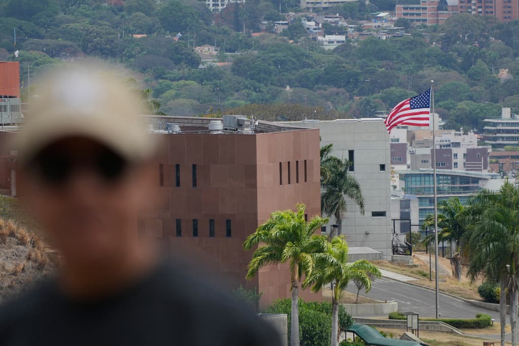 American Flag Raised at U.S. Embassy in Venezuela for the First Time Since 2019