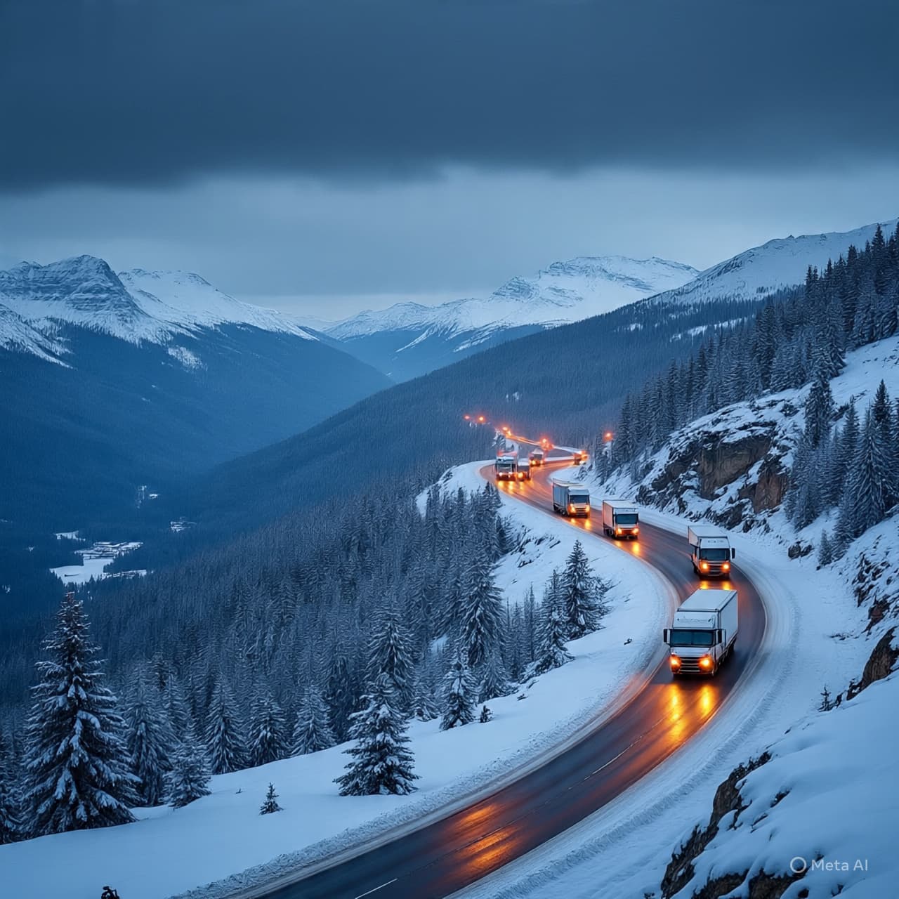 Where the Road Climbs the Mountains: The Day the Wind Stopped the Coquihalla