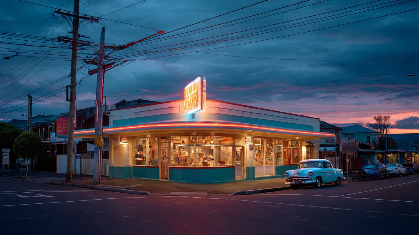 The Long Afterglow of the Corner Store, Watching the Neighborhood’s Living Room Dim