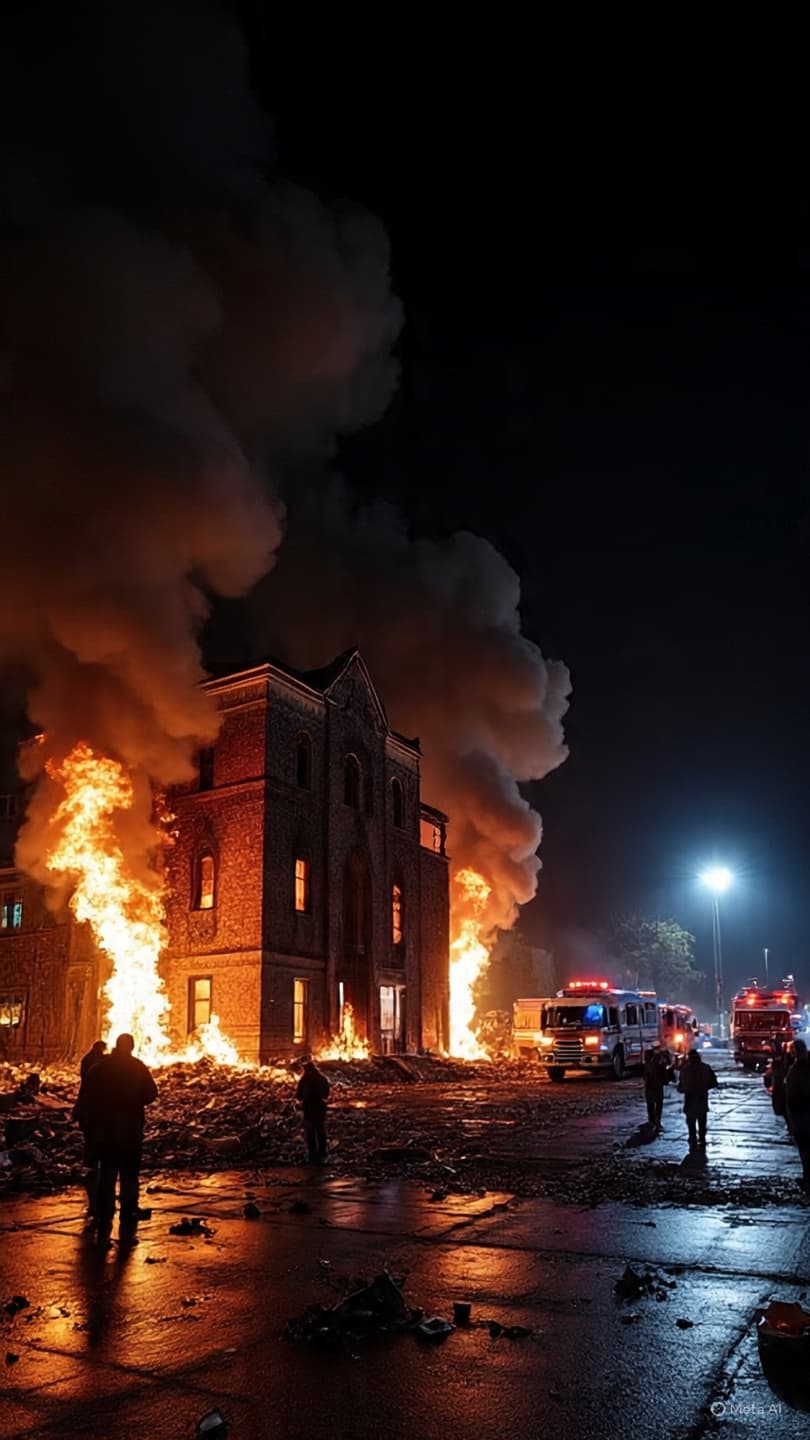 When Silence Breaks in Flame: What Echoes After an Attack on Faith?