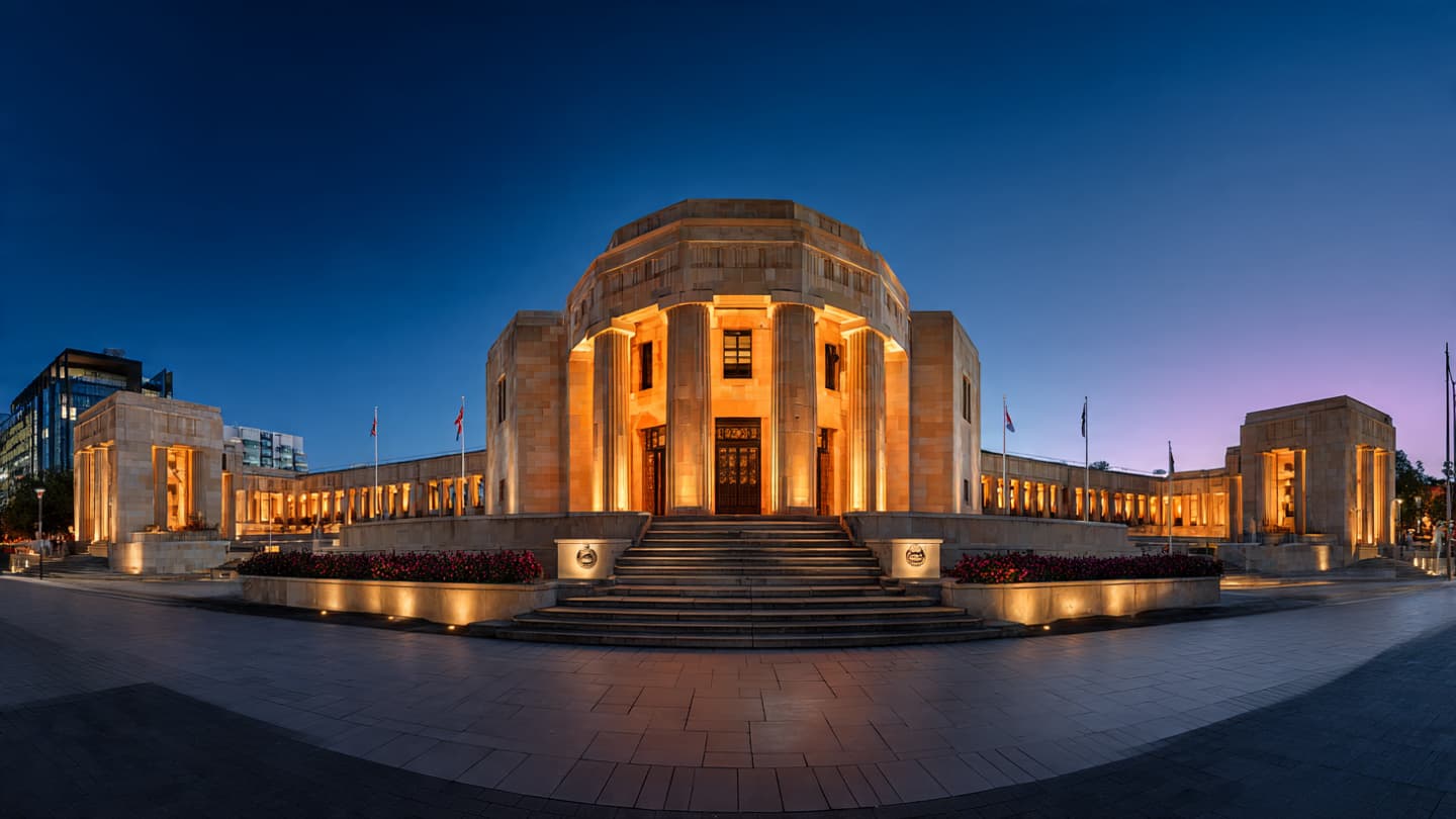 Where the Dawn Light Meets the Medals, A Silent Vigil for the Fallen